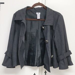 Worthington Denim Swing Jacket size L